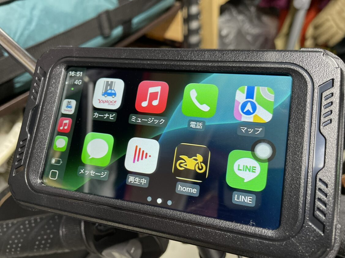 ドライブレコーダー&ナビモニター（carplay対応）その2