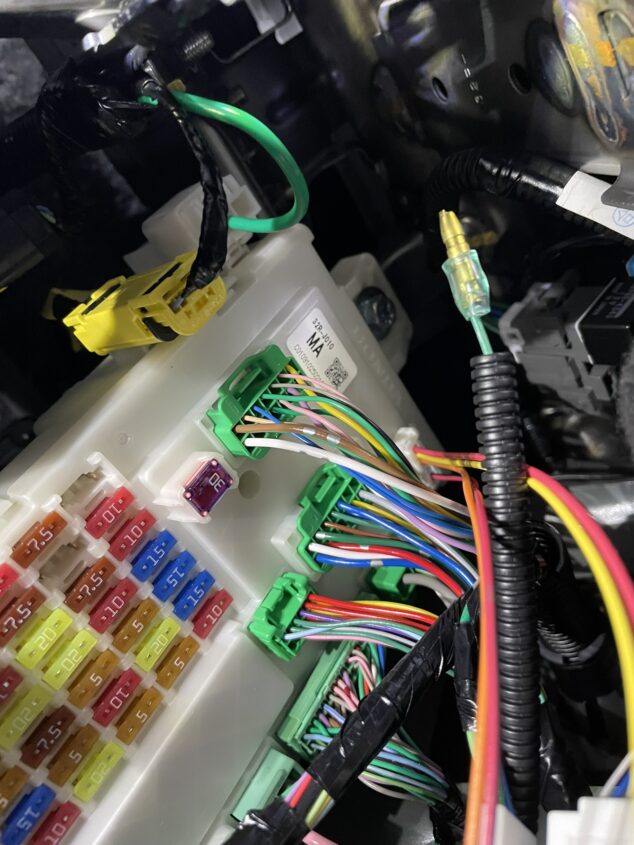 ホンダ N-BOX JOY電源取り出しハーネスの相違点