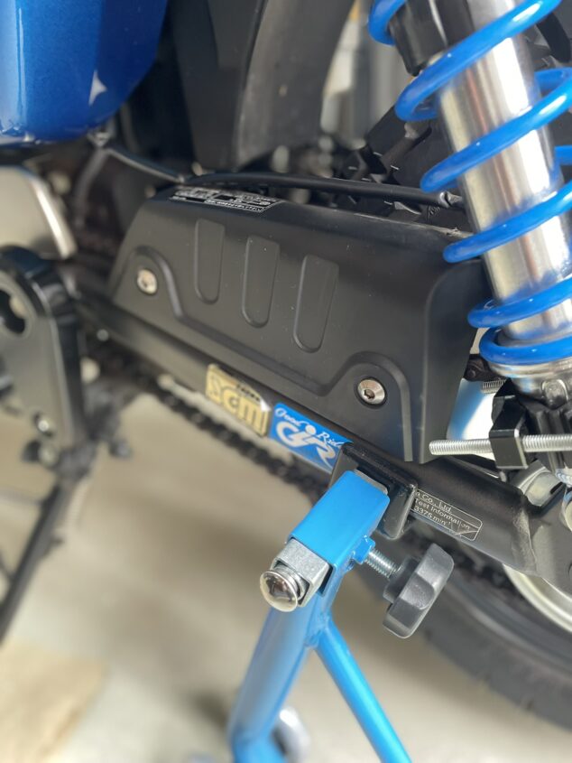 シールチェーン 420SR-X カラー：スチール（チェーン交換忘備録）