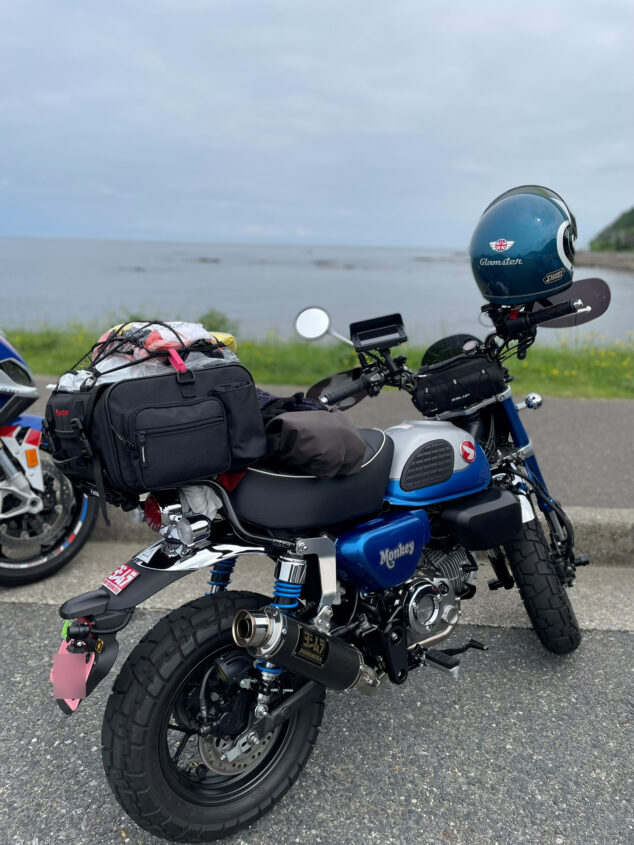 ホンダ モンキー125で行く北海道ソロツーリング①（2025年版）
