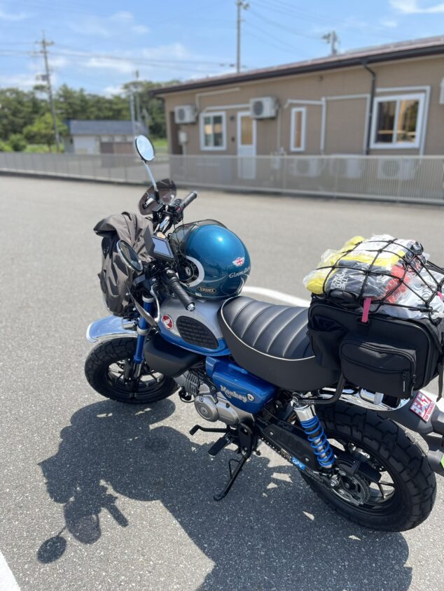 ホンダ モンキー125で行く北海道ソロツーリング①（2025年版）