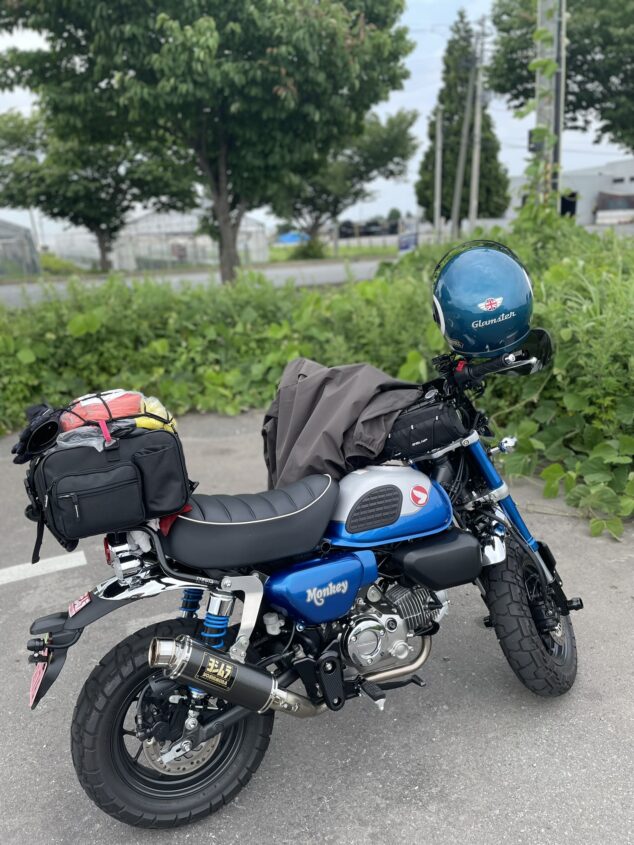 ホンダ モンキー125で行く北海道ソロツーリング①（2025年版）