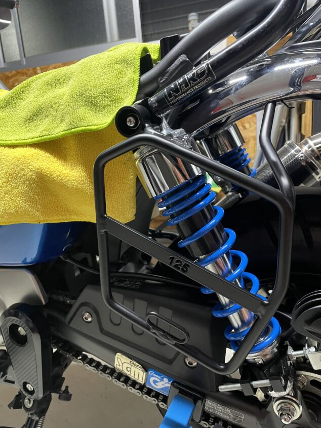ホンダ モンキー125専用 サイドバッグサポート