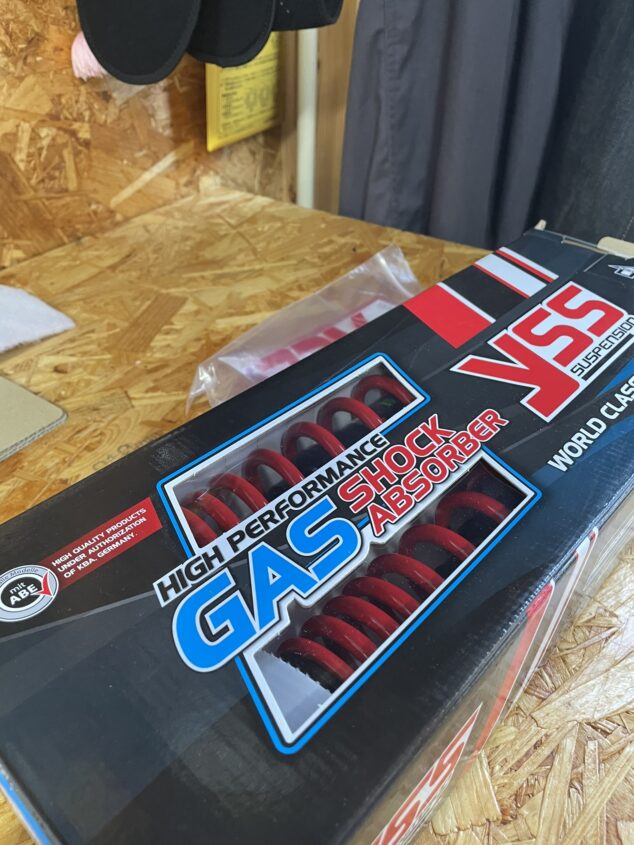 ホンダ モンキー125用 YSS DTGガスハイブリッドリヤショック