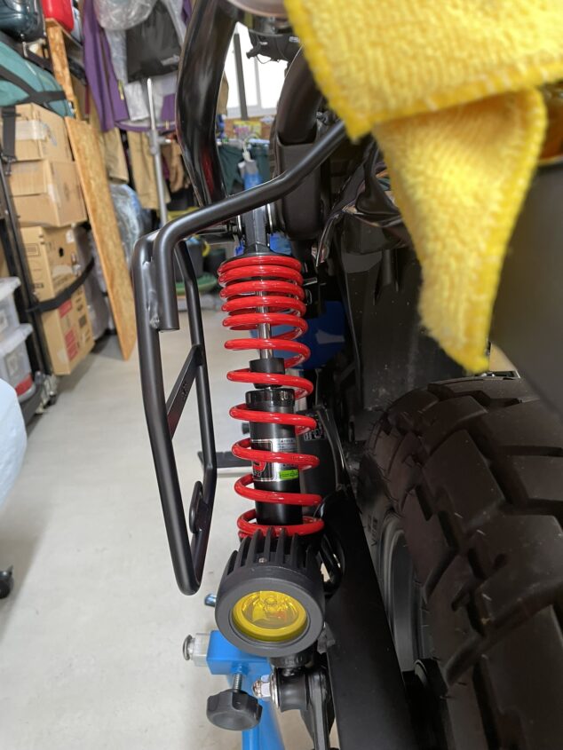 ホンダ モンキー125用 YSS DTGガスハイブリッドリヤショック