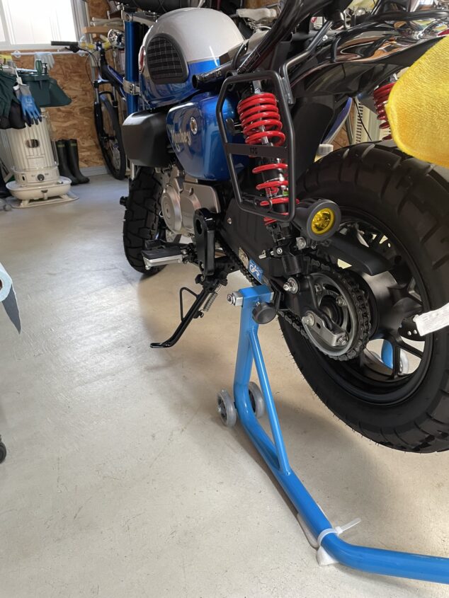 ホンダ モンキー125用 YSS DTGガスハイブリッドリヤショック