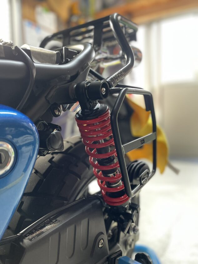 ホンダ モンキー125用 YSS DTGガスハイブリッドリヤショック