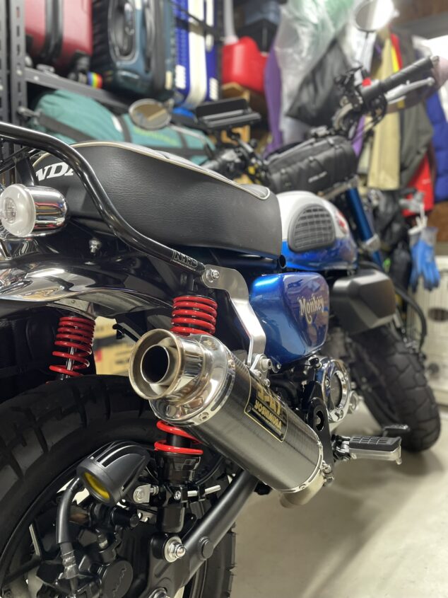 ホンダ モンキー125用 YSS DTGガスハイブリッドリヤショック