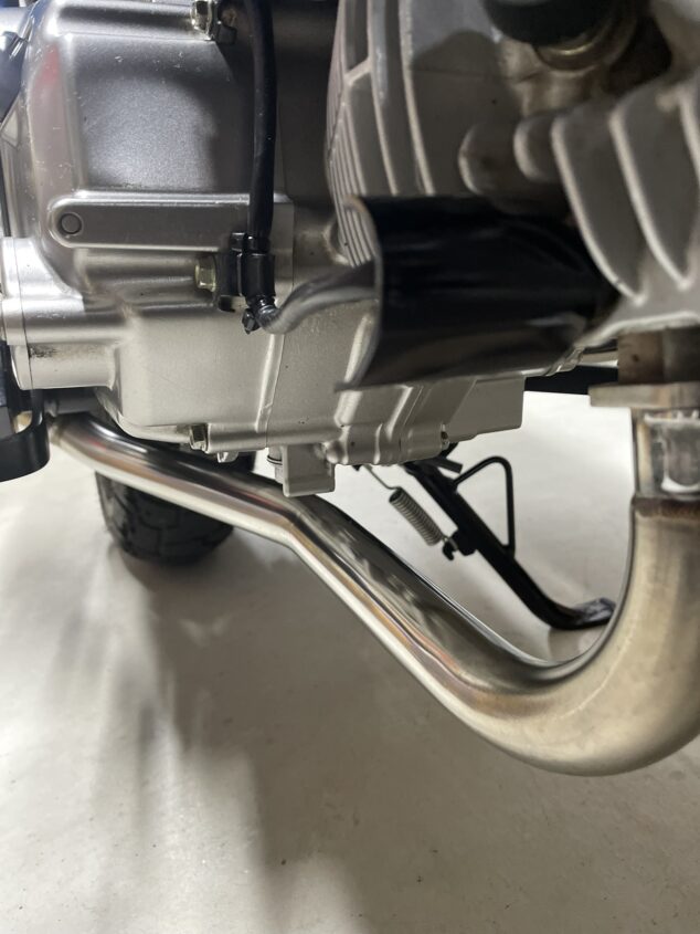 モンキー125 マフラー焼け取り剤作業（３回目：メンテナンス忘備録）