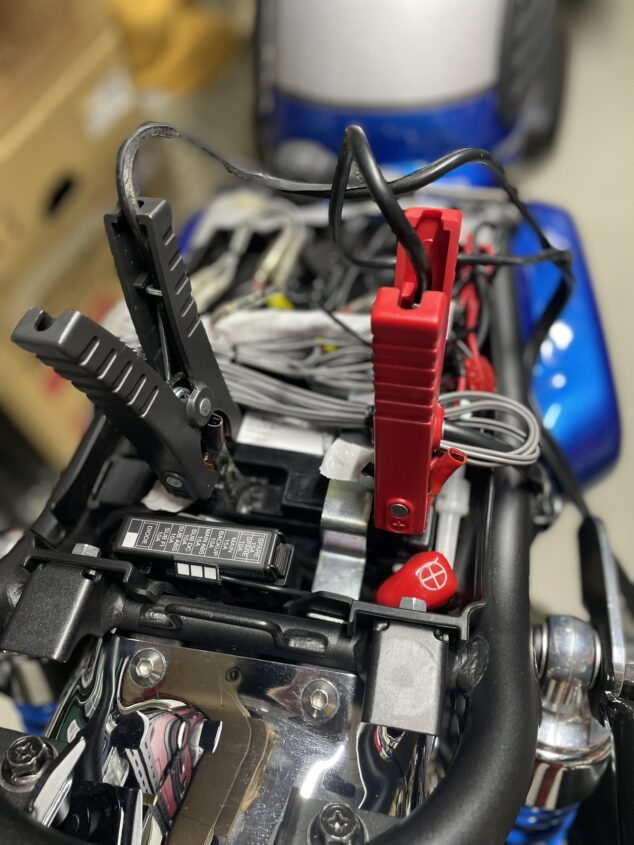 冬じまいのモンキー125（2025年）